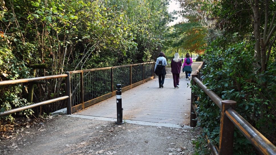 Bergamo, parco della Trucca: a nuovo 1,3 chilometri di recinti e 160 panchine
