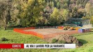 Cerete, al via i lavori per la variante