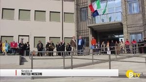 Casnigo, inaugurato il nuovo piazzale del Popolo