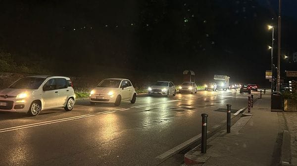 Incidente sulla variante di Zogno, code fino a San Pellegrino