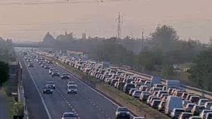 Tamponamento sull’A4, lunghe code verso Milano tra Ponte Oglio e Seriate