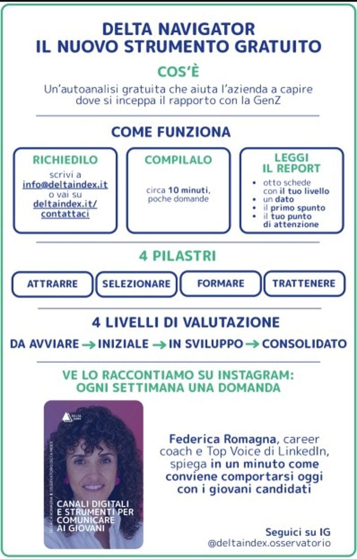 Ecco dove l’azienda perde i giovani: te lo dice il «Delta Navigator»