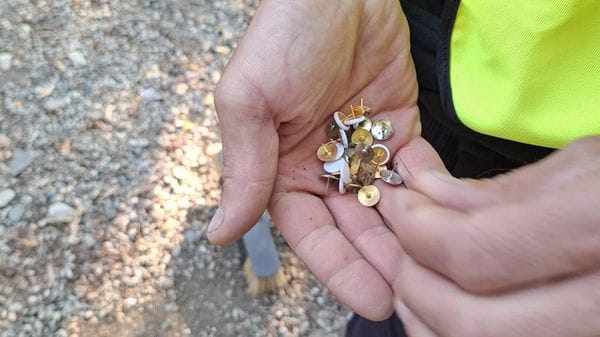 Gorlago, puntine sul percorso della gara di mountain bike: scatta la denuncia - Foto