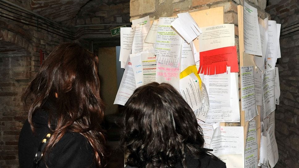 Stanze in affitto, è boom: in 7 anni +168% di contratti