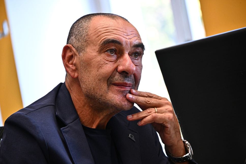 Sarri per un’ora a L’Eco: «Così adesso voglio veder giocare l’Atalanta»