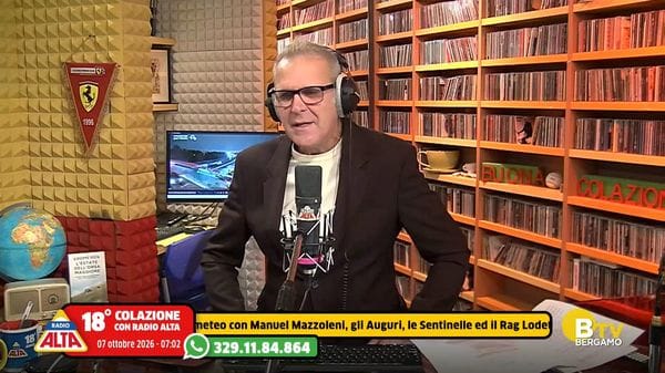 COLAZIONE CON RADIO ALTA