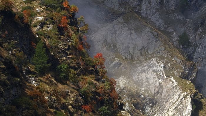 «Autunno tra le rocce...»