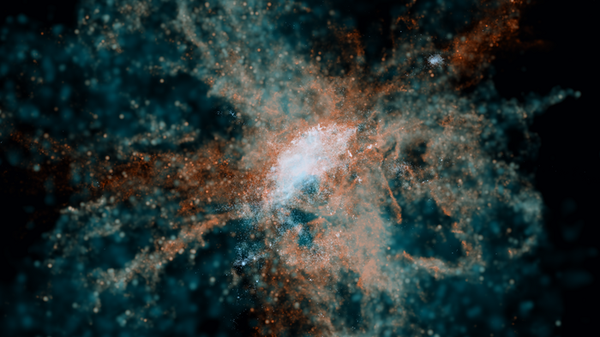 Le galassie hanno disseminato elementi pesanti nell’universo prima del previsto