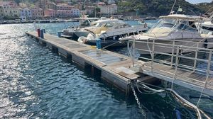 Pontile al Giglio produce energia dal sole e dalle onde del mare