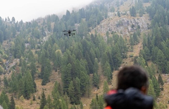 Robot autonomi e IA per monitorare la fauna selvatica sulle Dolomiti