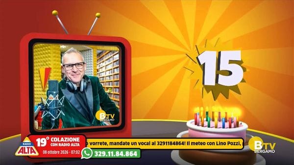 COLAZIONE CON RADIO ALTA