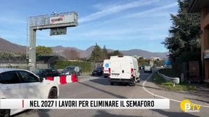 Bergamo, nel 2027 l'eliminazione definitiva del semaforo di via Martinella