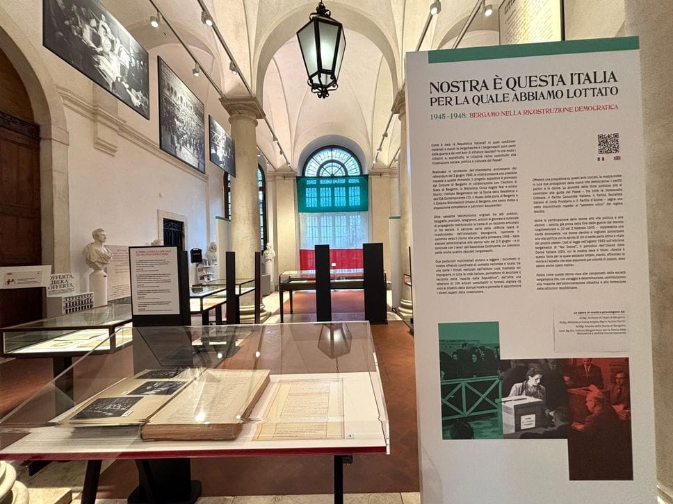 La nascita della Repubblica a Bergamo: mostra e incontri con Dandini e Gentiloni