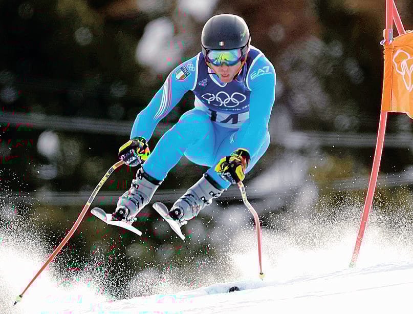 Mattia Casse, 35enne valsusino da anni  nella Bergamasca, è stato 11° nella discesa olimpica di Bormio