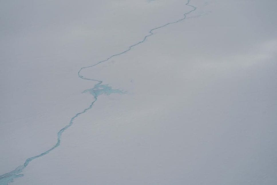 Fiumi creati dallo scioglimento dei ghiacci
