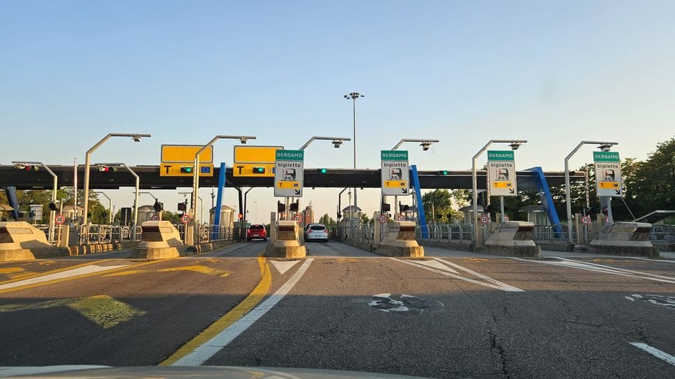 Il casello di Bergamo