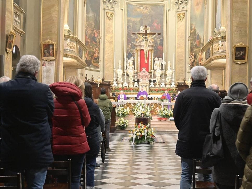 I funerali a Villa d’Almè