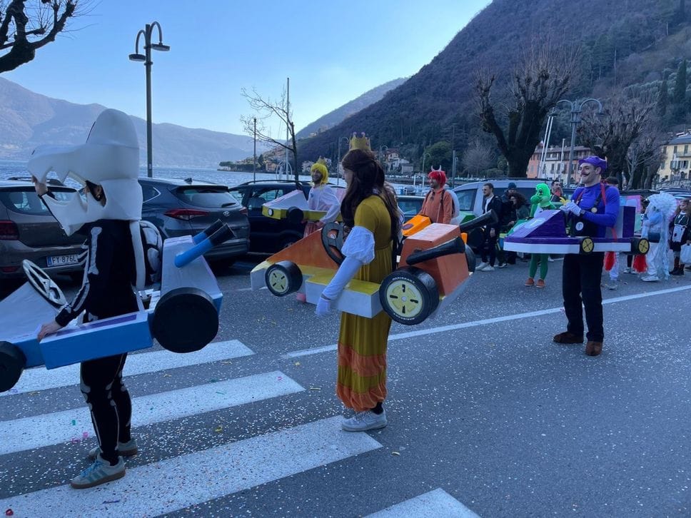 Il gruppo «Super Mario Kart»