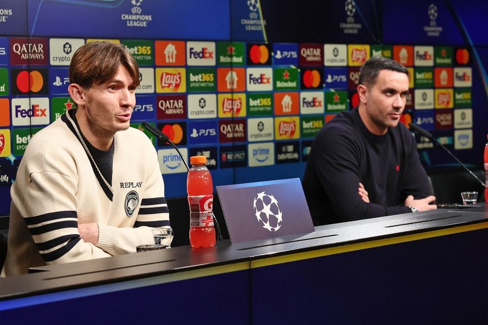 Da sinistra De Roon e Palladino