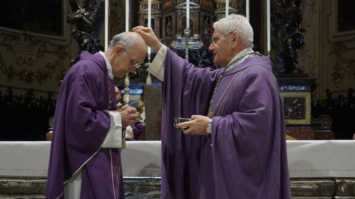 comincia la quaresima mercoled236 18 con il vescovo la messa delle ceneri