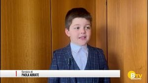 Ecco Giorgio, il bimbo che interpreterà a teatro il piccolo Angelo Giuseppe Roncalli: Sul palcoscenico sono felice