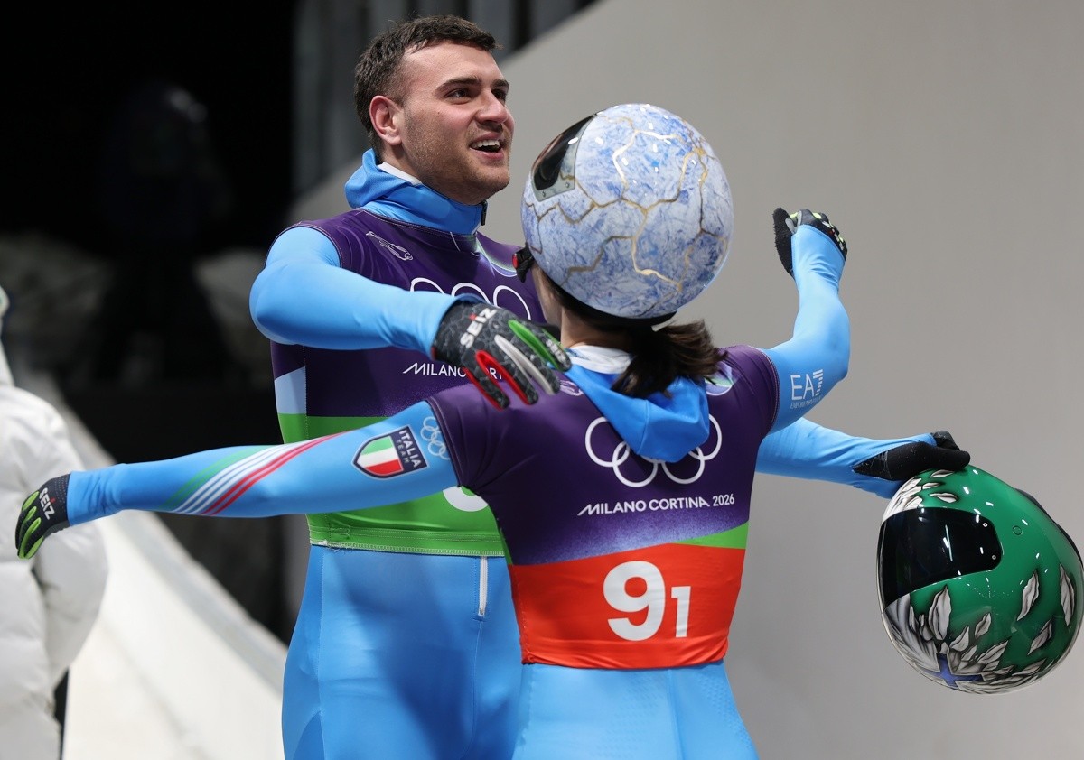 Ale e Amedeo al termine della gara a squadre