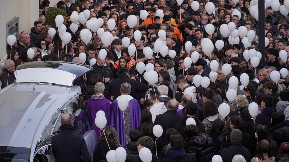 Il funerale di Francesco Mazzoleni mercoledì 18 febbraio a Palazzago