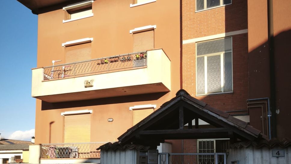 L’abitazione di Robu a Ghisalba, dove viveva con la moglie e la figlia