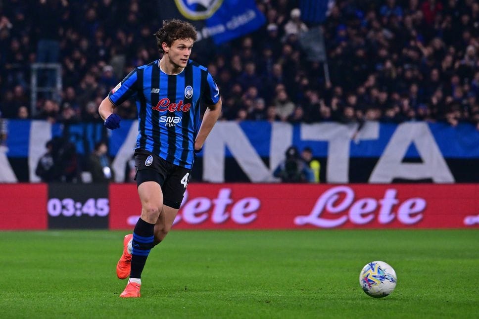 Giorgio Scalvini è rimasto in panchina nel match contro il Borussia Dortmund