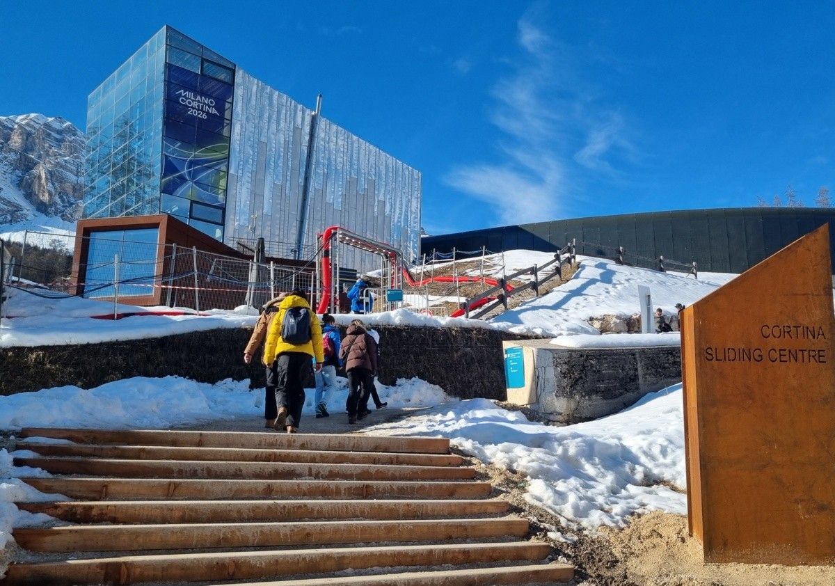 L’ingresso dello Sliding Center