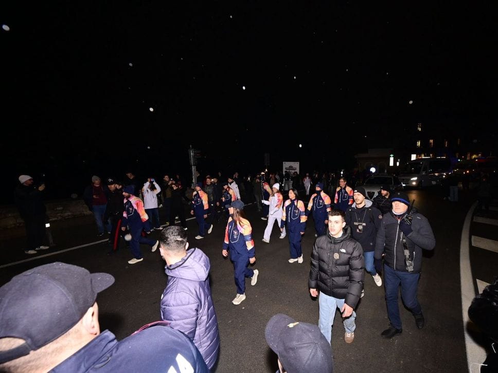 L’arrivo in Città Alta