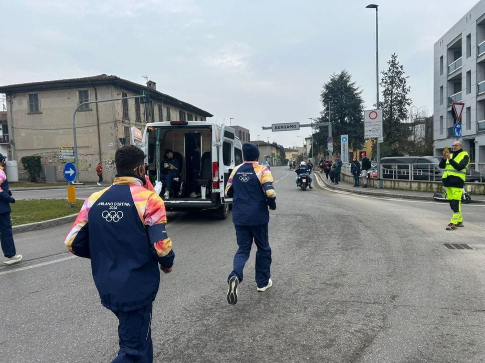 L’ingresso alla rotonda della Maresana in città