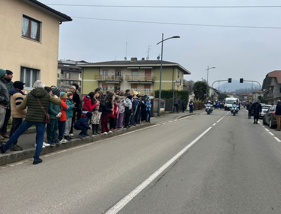 L’arrivo a Sorisole