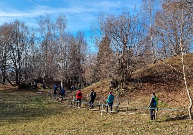 Tra radure e boschetti verso S. Antonio Abbandonato