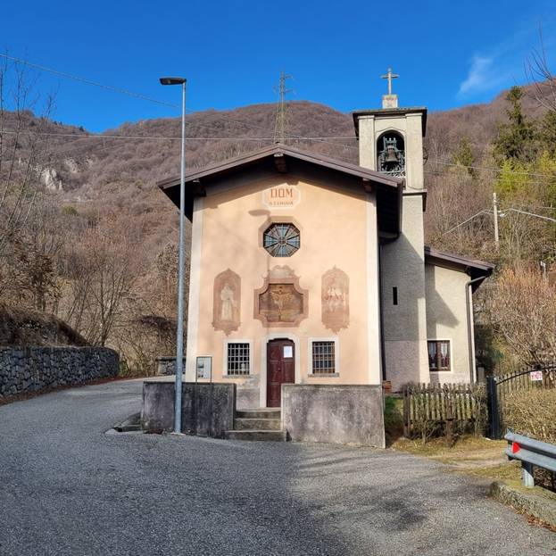 La chiesetta di S. Eurosia in località Tiglio