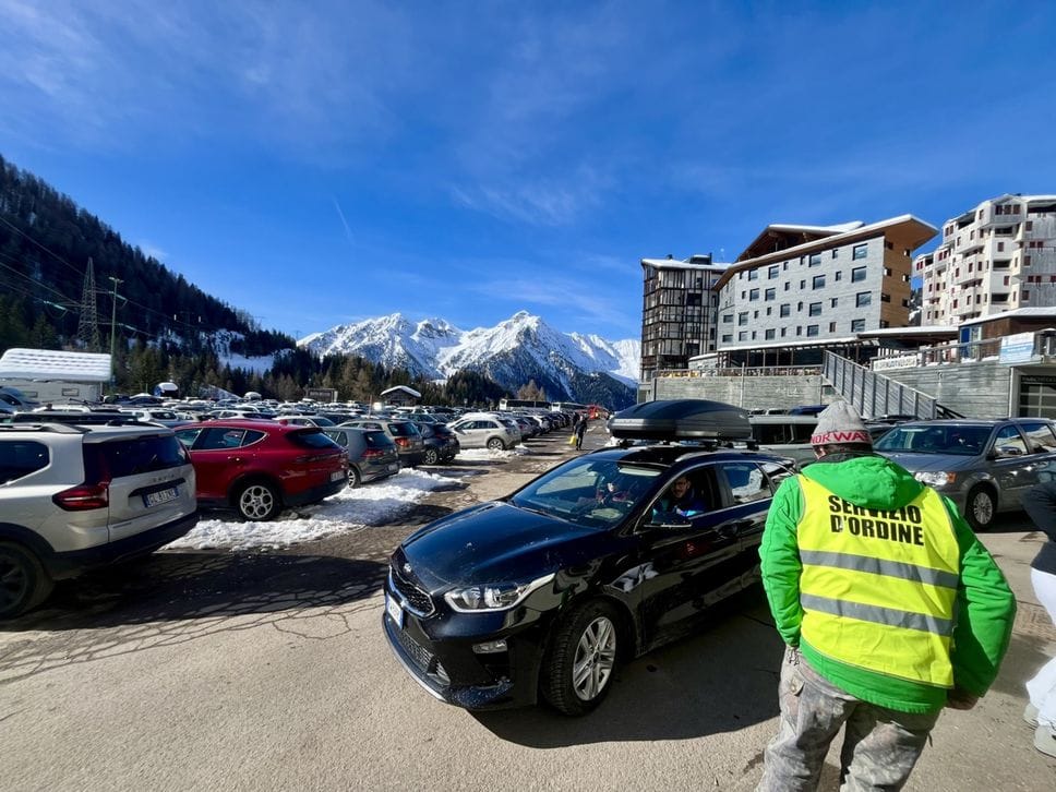 Parcheggiatori a Foppolo