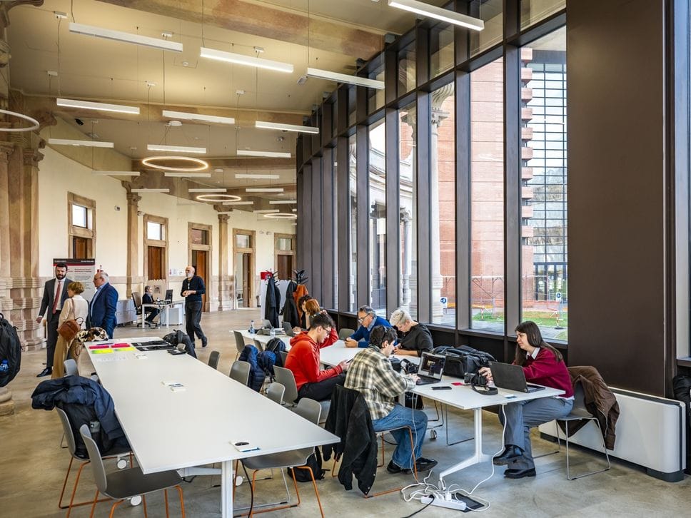 La Sala Boninelli aperta dopo il recupero dell’ex ortofruttico