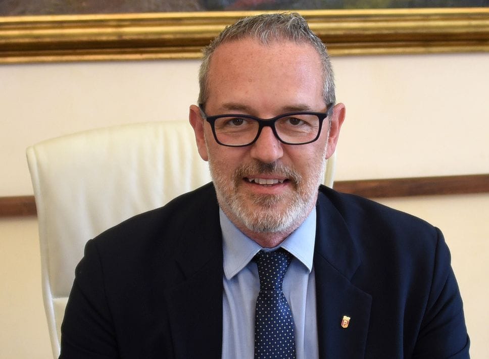 Pasquale Gandolfi, attuale presidente della Provincia. Si ricandida alla presidenza con l’appoggio del Pd.