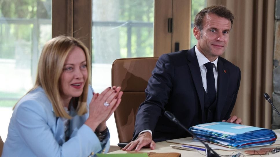 Scintille nei giorni scorsi fra il presidente Macron e la premier Meloni