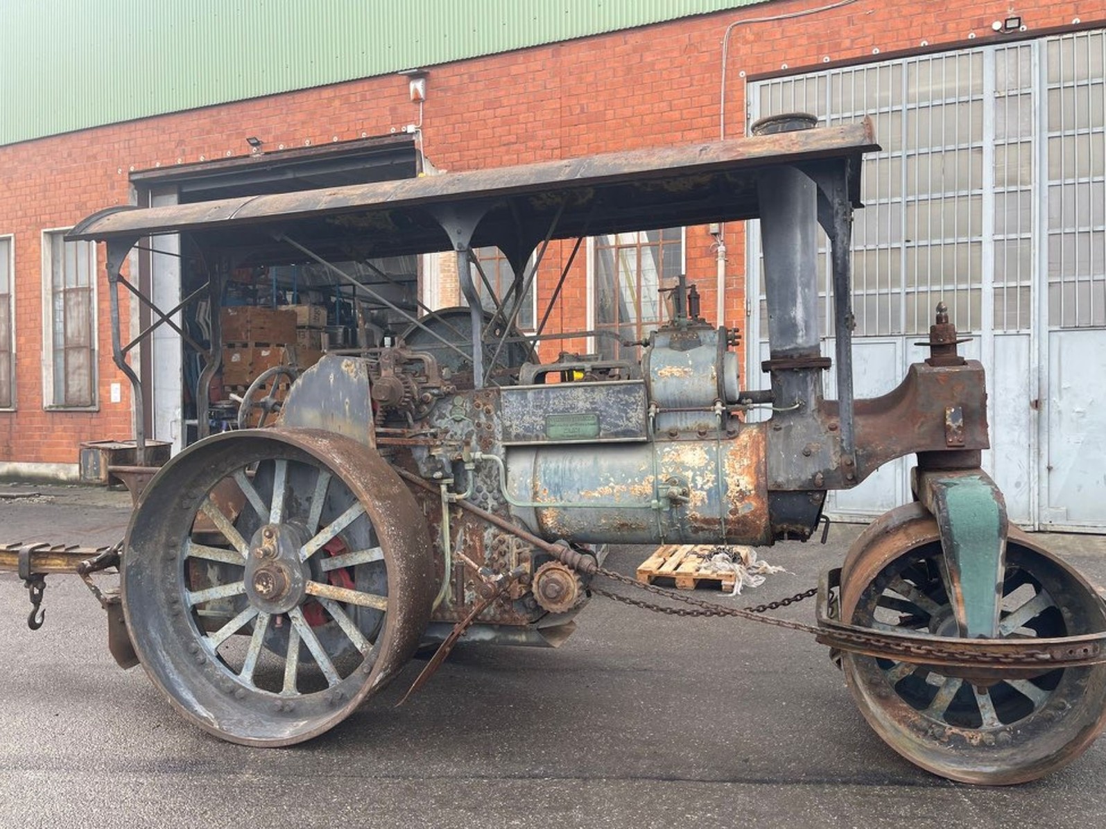 Il nuovo rullo a vapore