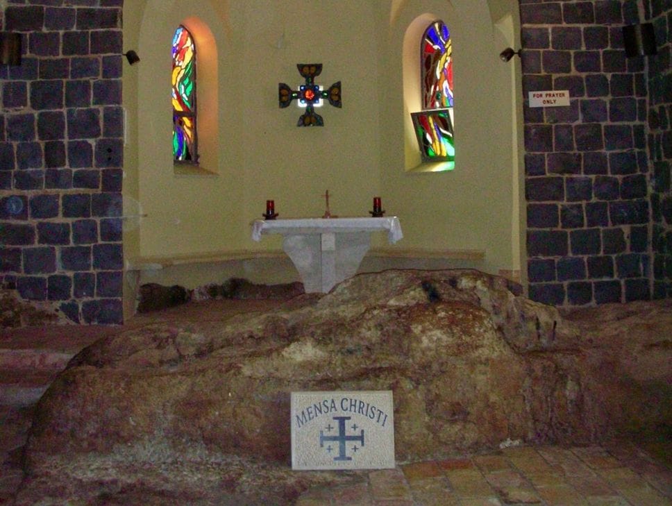 La chiesa del Primato a Tabga