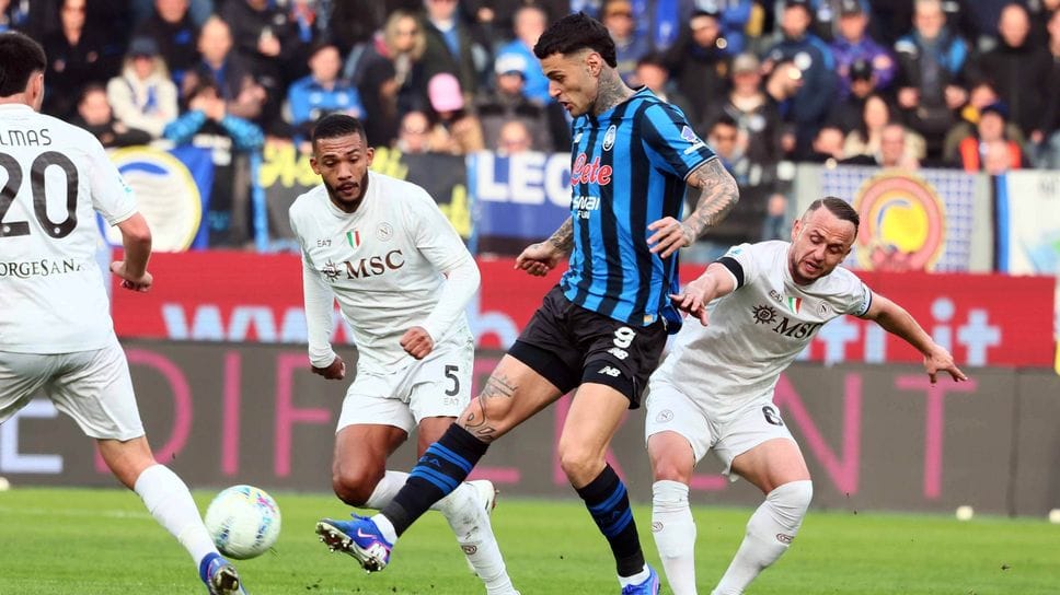 Gianluca Scamacca, centravanti di 27 anni, due gol finora in Champions League