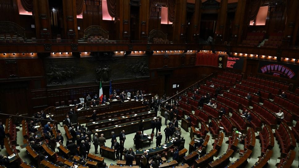 La Camera dei deputati durante una votazione nei giorni scorsi