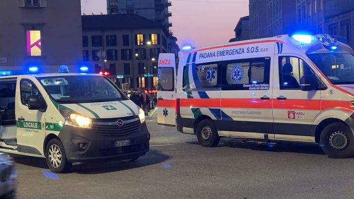 ancora un incidente in largo porta nuova ferito motociclista di 33 anni