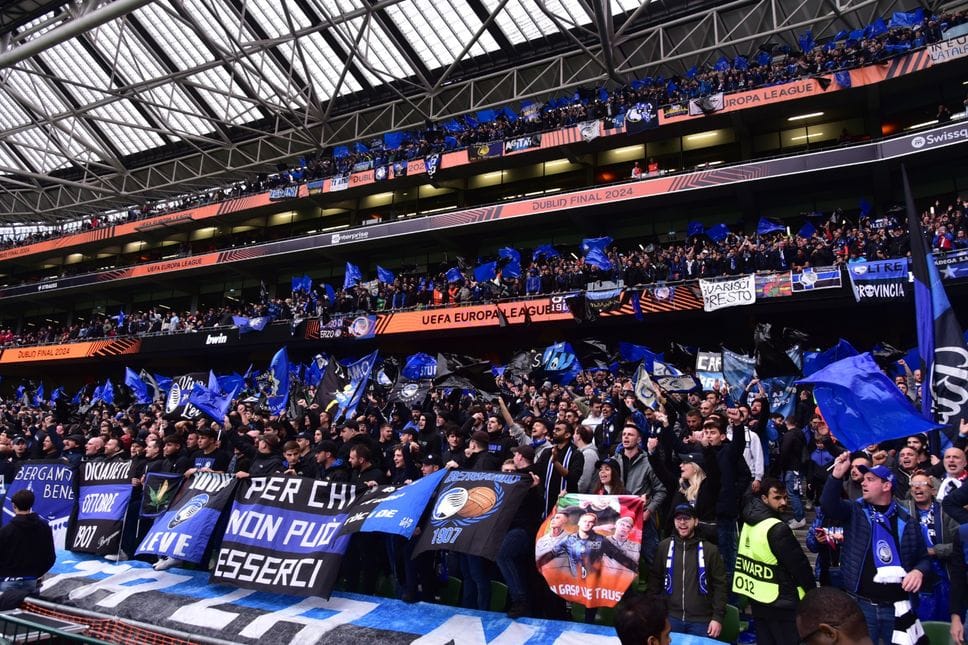 I tifosi dell’Atalanta a Dublino per la finale di Europa League
