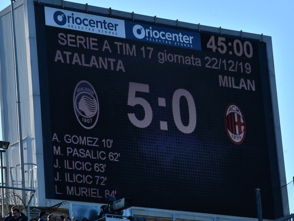 Quella domenica di dicembre, il 5-0 al Milan