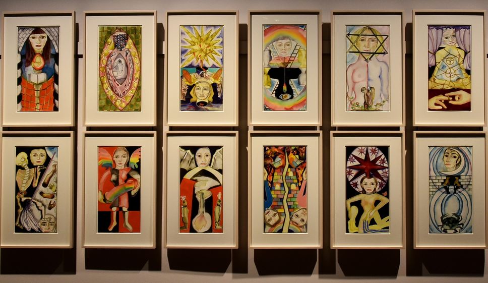 Tarot Series Major Arcana di Francesco Clemente (2008 - 2011)