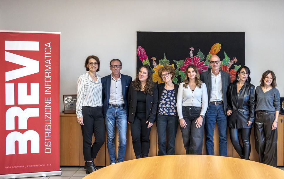 Alcuni manager dell’ufficio Acquisti di Brevi Spa