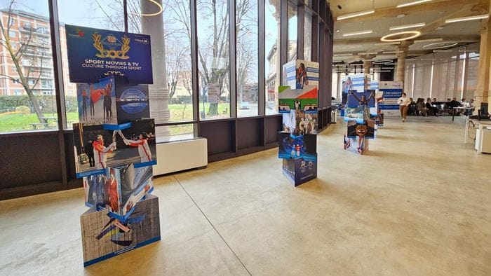 a bergamo la mostra emozione dei giochi culture through sport video
