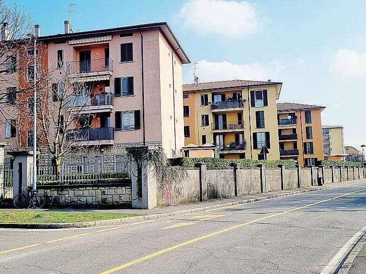 Le case popolari di via Rovelli